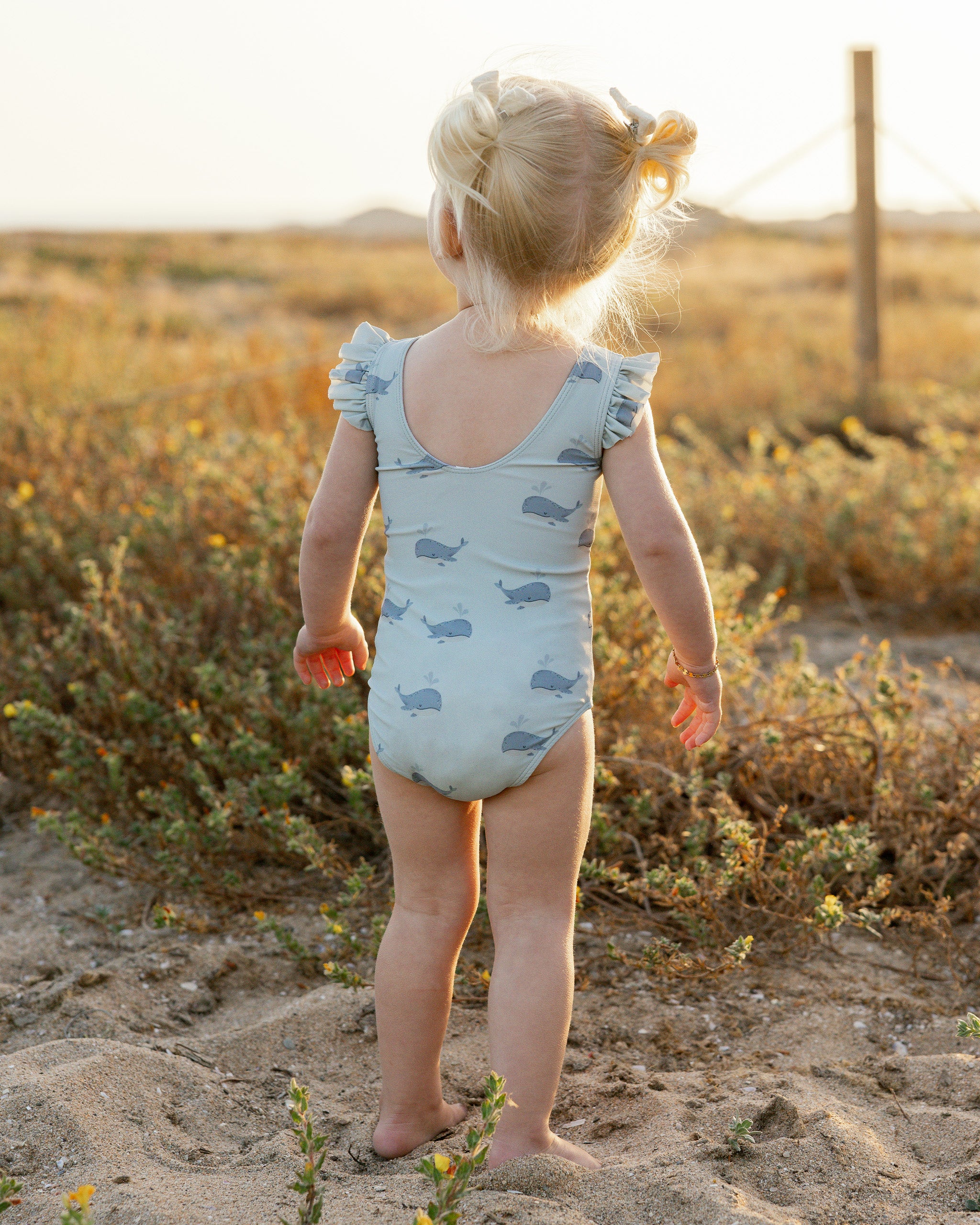 Scoop Back Onepiece Whales - Image 4